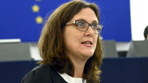 Cecilia Malmstrӧm. PHOTO: © European Union 2015