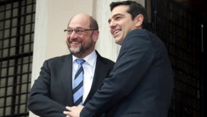 Martin Schulz a Alexis Tsipras. PHOTO: © European Union 2015